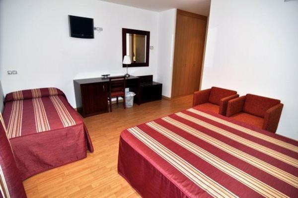 Norte Hotel Villanueva de Gallego Bagian luar foto
